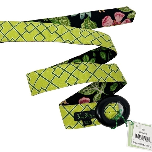 NWT Vera Bradley "BOTANICA" Reversible Belt One Size - Picture 2 of 2